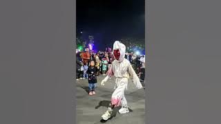 Penampakan Pocong viral dan Wewe Gombel Indramayu bikin heboh alun alun 