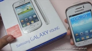 Samsung Galaxy Young Budget Android Unboxing & Overview