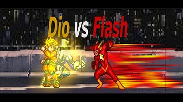 Dio vs Flash Sprite animation