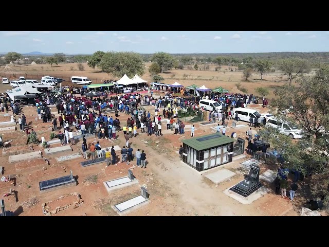 Mass Funeral of eight victims who died in a horrific accident at Ba-Phalaborwa Municipality. class=