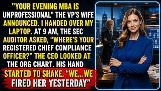 Fired for My MBA The SEC Had the Last Laugh  #CareerCheckmate