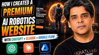 build website with ai free | ChatGPT + Claude Created This Futuristic Website in Hours