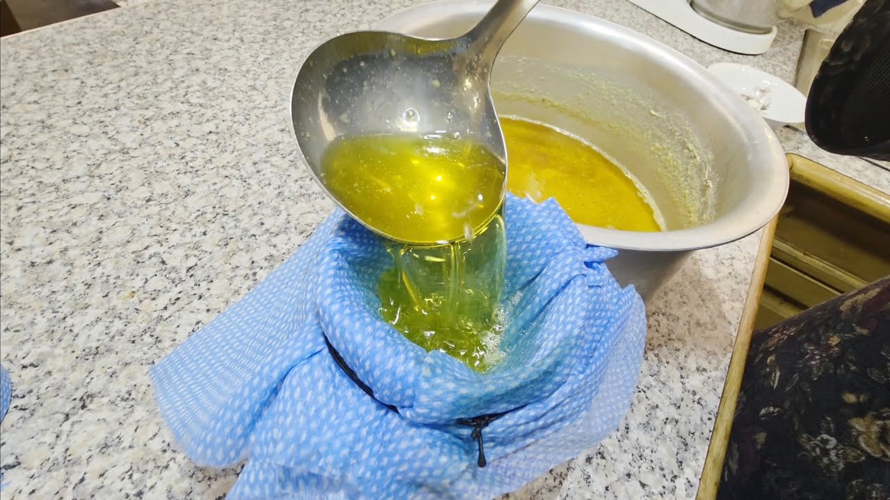 اسهل طريقه لعمل الدهن الحر ( السمن البلدي )