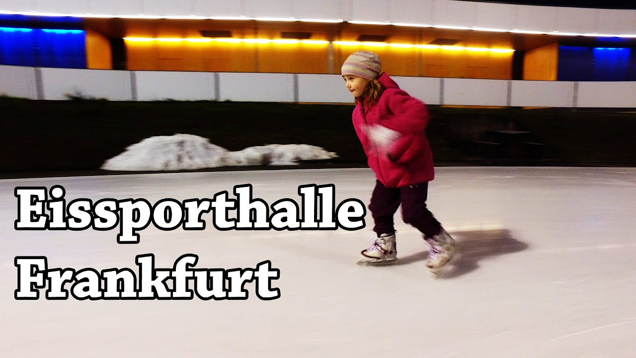 SCHLITTSCHUHLAUFEN ⛸ Hannah übt Eislaufen ❄️ Niemals aufgeben!