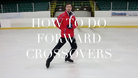 HOW TO DO FORWARD CROSSOVERS | FIGURE SKATING ❄️❄️