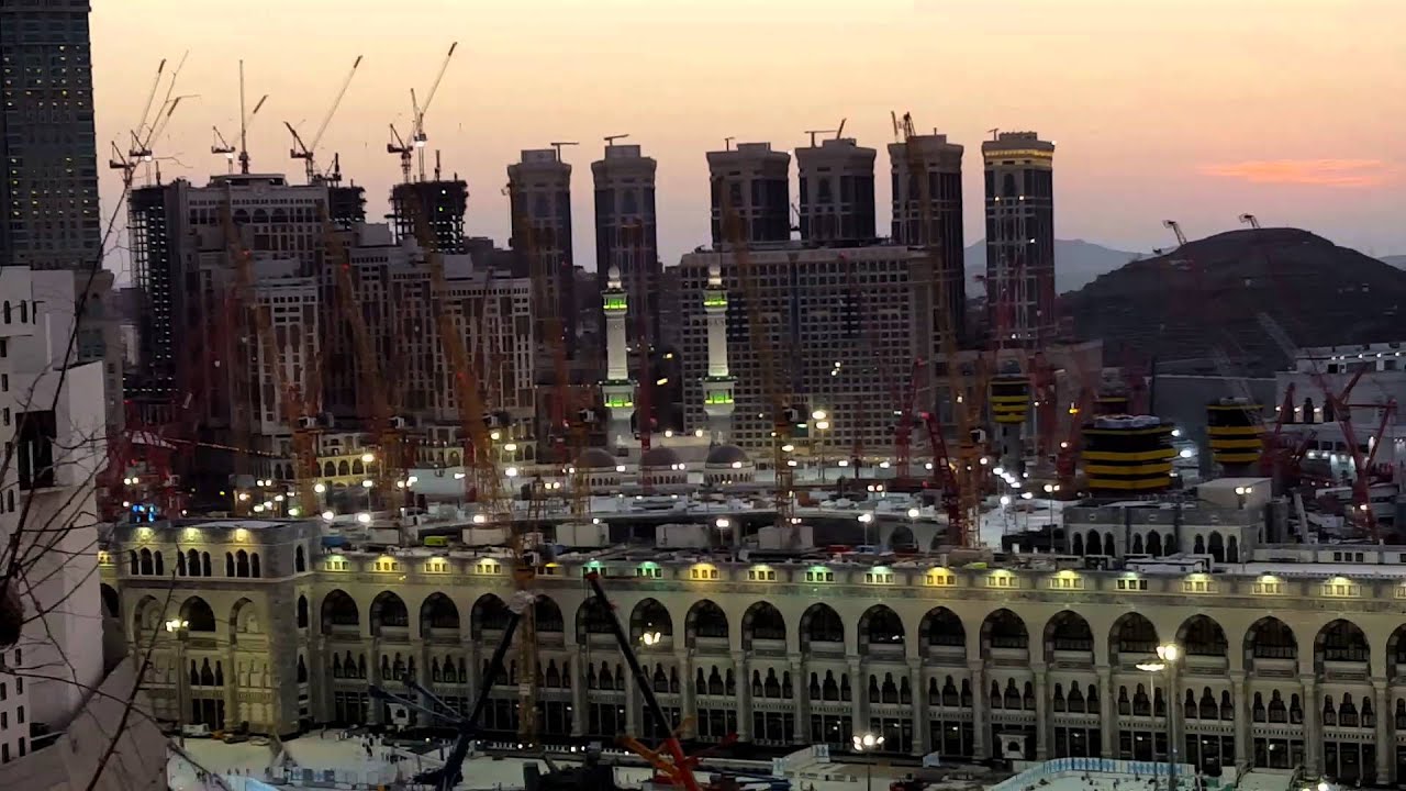 أذان المغرب من المسجد الحرام | 21 صفر 1437 | للشيخ هاشم السقاف