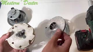 Cum se demonteaza un motor de aspirator