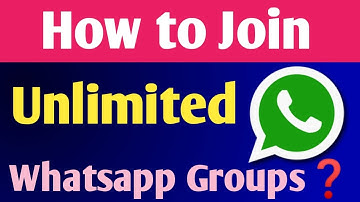 Bahut sare whatsapp group mein kaise jode | How To Join Unlimited Whatsapp Groups | Unlimited Groups
