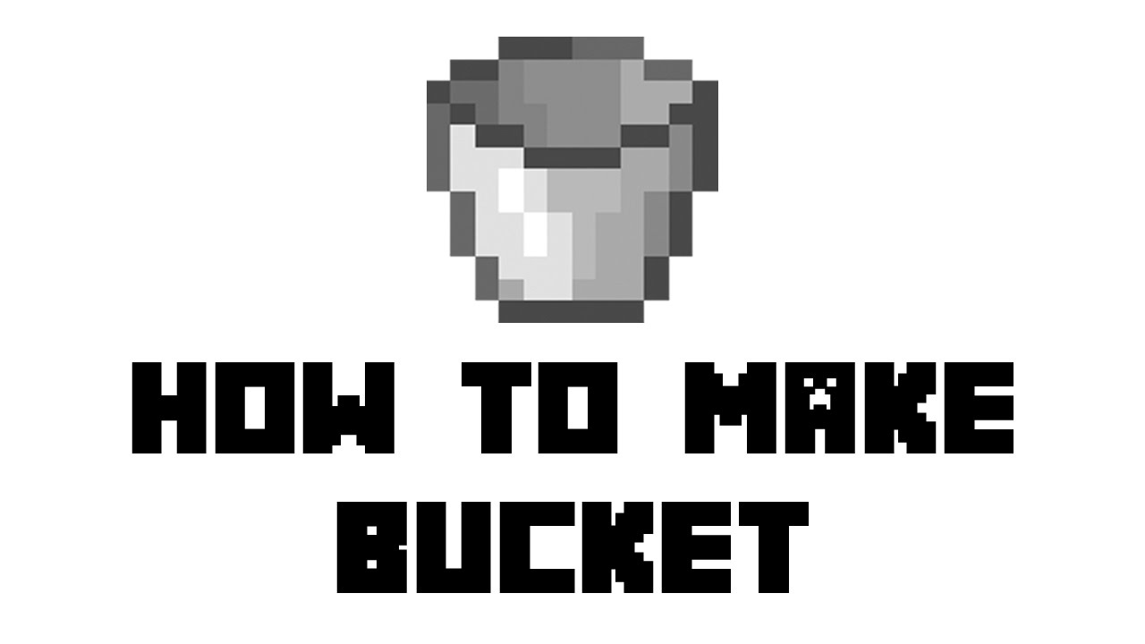 minecraft bucket