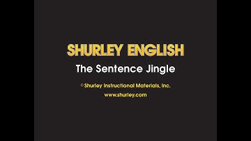 Shurley English Jingle #2 - Sentence Jingle