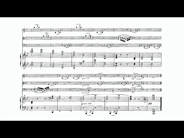 Saint-Saëns - Quatuor avec piano:3è mvt : Quatuor Gabriel