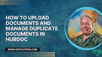 How to Upload Documents and Manage Duplicate Documents in Hubdoc