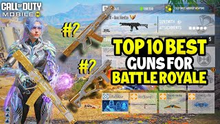 Top 10 Best Guns for Battle Royale in Cod Mobile Season 2 (2024)