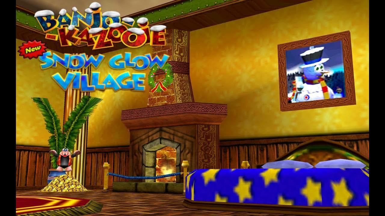 Bottles' Mansion BanjoKazooie New! Snow Glow Village YouTube