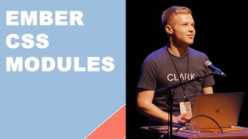 EmberFest 2018: Lightning Talks - Ember CSS modules by Jan Buschtöns