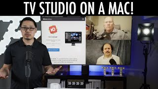 How to record remote podcast video interviews and livestream on YouTube and Facebook with mimoLive