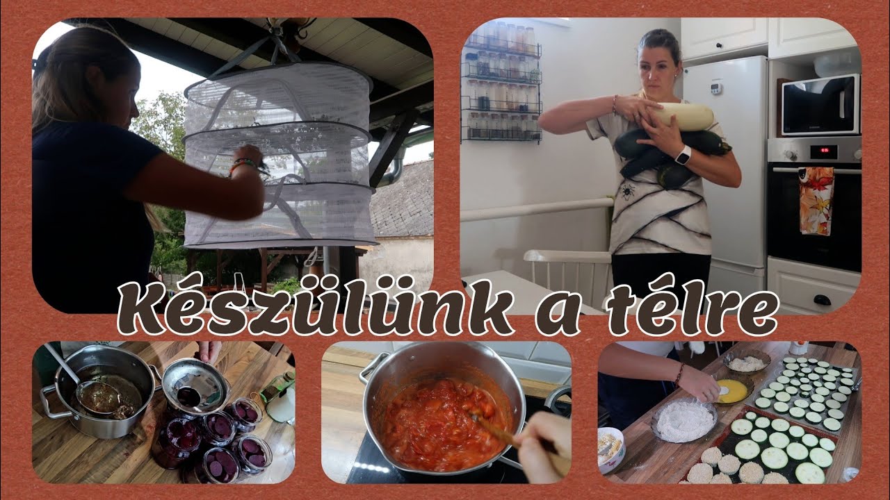 KÉSZÜLÜNK A TÉLRE - TARTÓSÍTÁS, BEFŐZÉS, FAGYASZTÁS