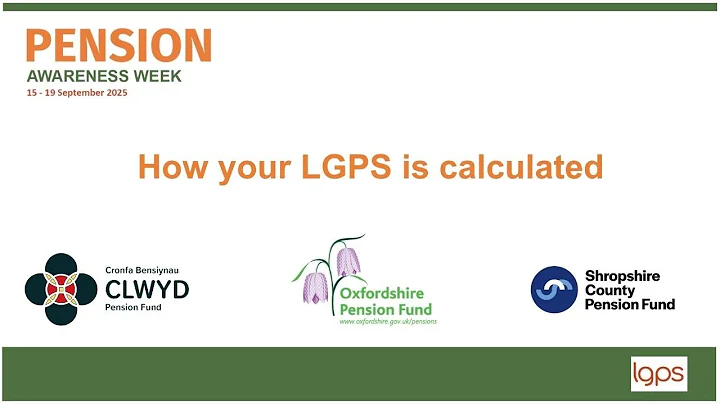 PAW 2025: How your LGPS is Calculated
