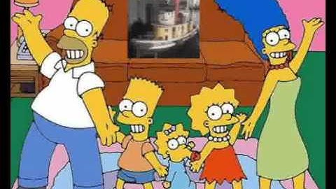 Simpsons with TUGS thomas intro