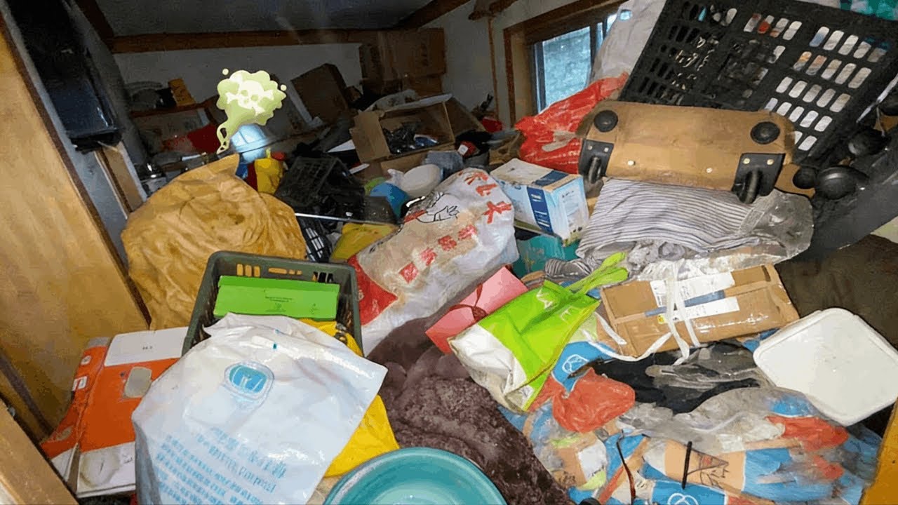 Hoje limpei a casa de um senhor de 80 anos.