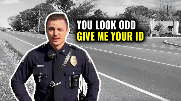 STRANGE ID REFUSAL SURPRISES POLICE OFFICER!  COPS GET OWNED