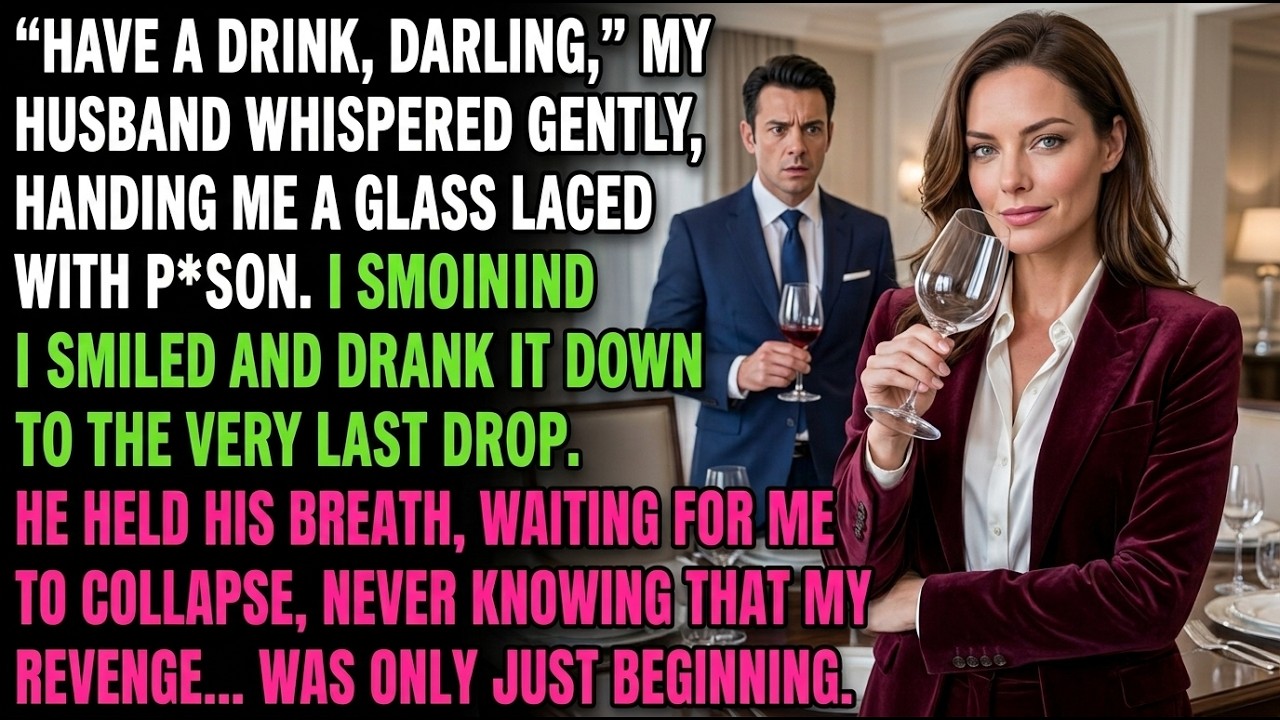 Věděla jsem, že mi manžel podává sklenici s jedem, a přesto jsem ji vypila na jeden doušek. Patnáct let jsem s ním žila, ale měsíce jsem tiše sbírala důkazy o tom, že mě chce zabít, abych se...