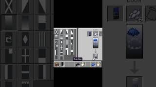 Moon Banner Design in Minecraft #shorts #youtubeshorts