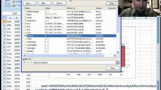 Excel Video 91 Using OFFSET to Create Interactive Charts