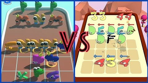 Merge Alphabet Monster Fusion vs Merge Alphabet Lore Run Gameplay Walkthrough #4