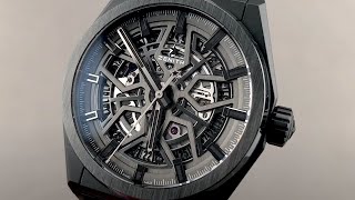 Zenith DEFY Skyline Black Ceramic & Black Ceramic Skeleton