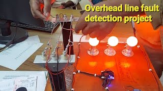 Electrical fault detection in overhead lines / Basic Electrical projects