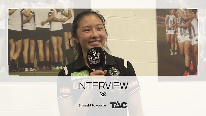 AFLW Post Match: Joanna Lin