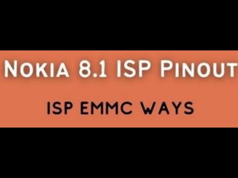 Nokia 8.1 ISP EMMC PinOUT To Bypass FRP, Pattern–Repair Dead Boot by