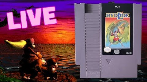 ⭐Hydlide NES - Full Playthrough ⚔️🛡️🔮