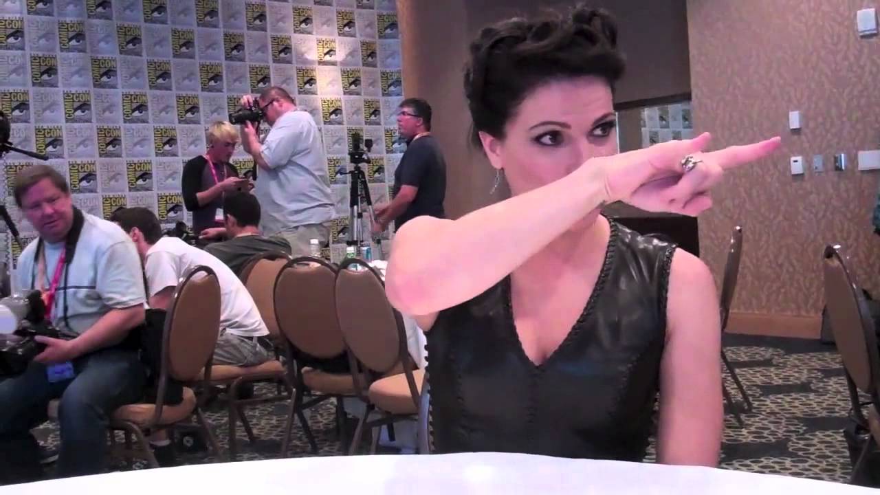 Where Does The Evil Regal Sign Come From Explained By Lana Parrilla Youtube