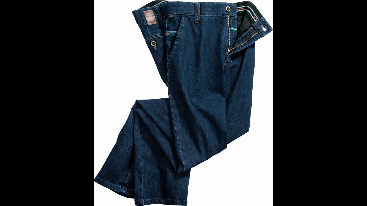 Flat-Front-Jeans von Club of Comfort – Komfort trifft Stil. Präsentiert von Kimmich Mode-Versand