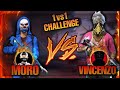 VINCENZO VS MORO777 🔥👽 INSANE FIGHT - ONLY RED NUMBERS 🤯