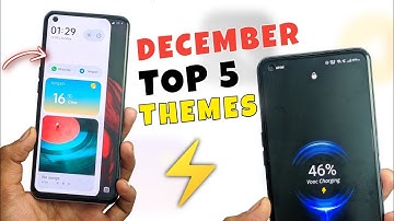 TOP 5 Realme UI 3.0 CUSTOMIZATION THEMES - ANDROID 12 THEMES | Realme UI 3.0 Theme for Realme & Oppo