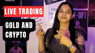 Gold and Crypto Live Trading || Gold Live Trading || Bitcoin Live Trading #trading #gold #bitcoin