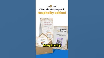More efficient services with QR codes for hospitality #qrcode #shorts #hospitality