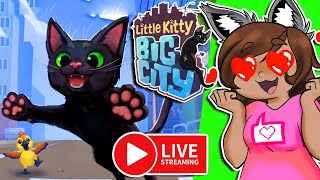 Livestream: CHAOS CAT! Little Kitty Big City Gameplay Demo