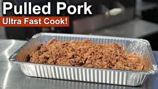 FASTEST Pork Ever! Hot and Fast Pulled Pork | Rum and Cook