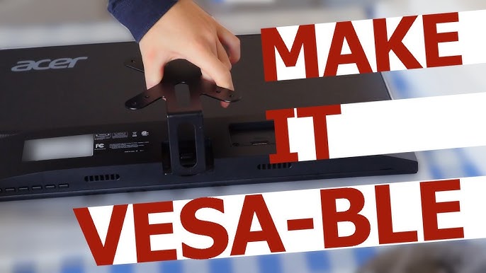 VESA Adapter for Compatible Viotek and MSI Monitors – VIVO - desk