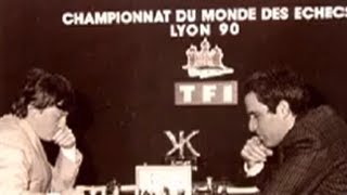 Karpov on his 1990 World Chess Championship with Garry Kasparov