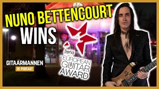 NUNO BETTENCOURT wint SENA European Guitar Award (verslag) | Gitaarmannen