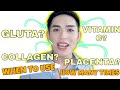 GLUTATHIONE + COLLAGEN + PLACENTA 101: BEST TIME AND DOSAGE