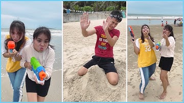 LNS, What are you doing? STOP NOW 🔫👧🏻 Su Hao vs Linh Nhi #shorts TikTok