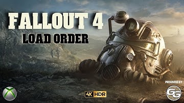 🎇 Fallout 4 STABILITY Load Order for the Xbox SeriesX 🎇 (captions included)