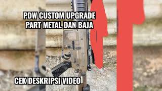 pdw dcobra airsoftt spring custom part metal