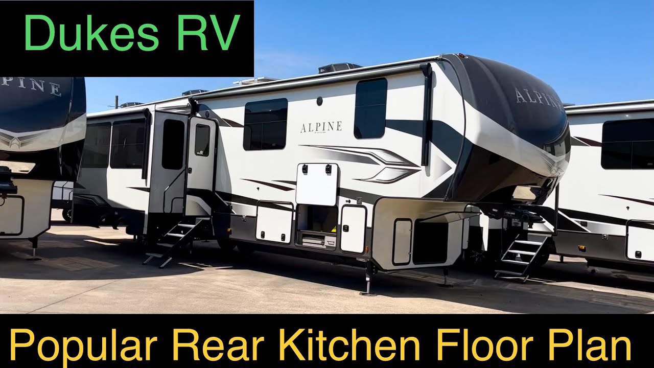 Popular With Full Timers - Keystone Alpine 3910RK Rear Kitchen Luxury ...